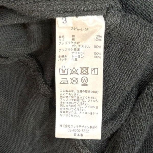 KHOKI Sweat cardiganスウェットカーディガン24fw-t-05 古着・中古-7枚目のアイテム画像