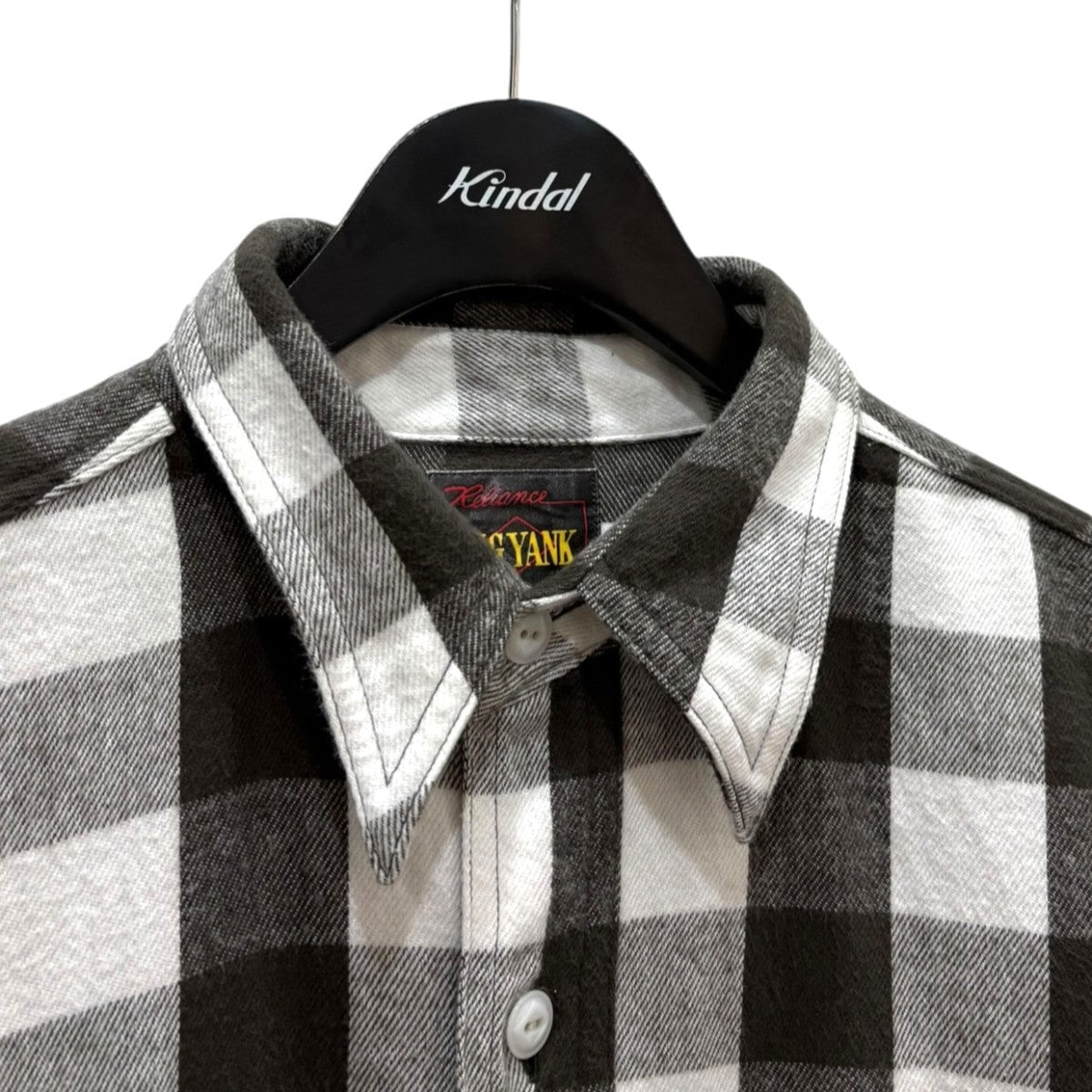 Y1945 FLANNEL SHIRT BLOCK CHECK 602-261-04　ブロックチェックシャツ