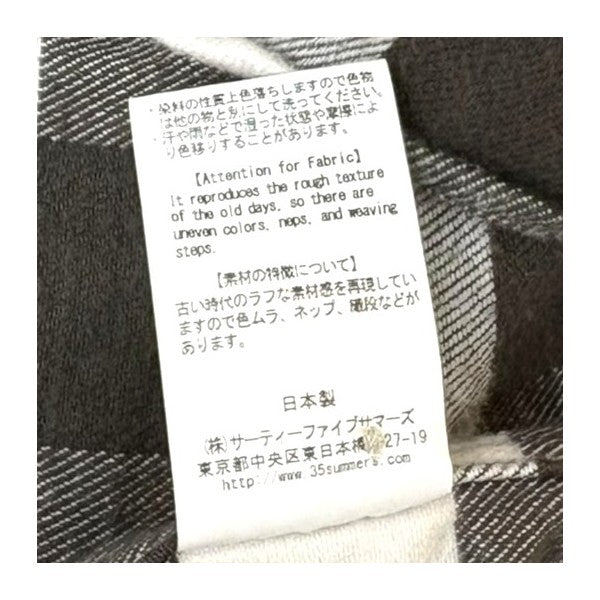 Y1945 FLANNEL SHIRT BLOCK CHECK 602-261-04　ブロックチェックシャツ