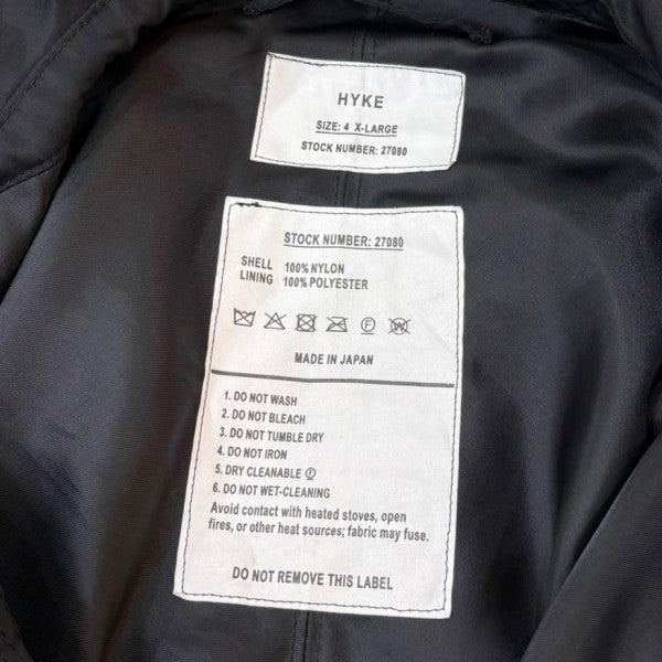 HYKE×biotope 2026SS TYPE CWU-36 P JACKET 261-27080 古着・中古-6枚目のアイテム画像
