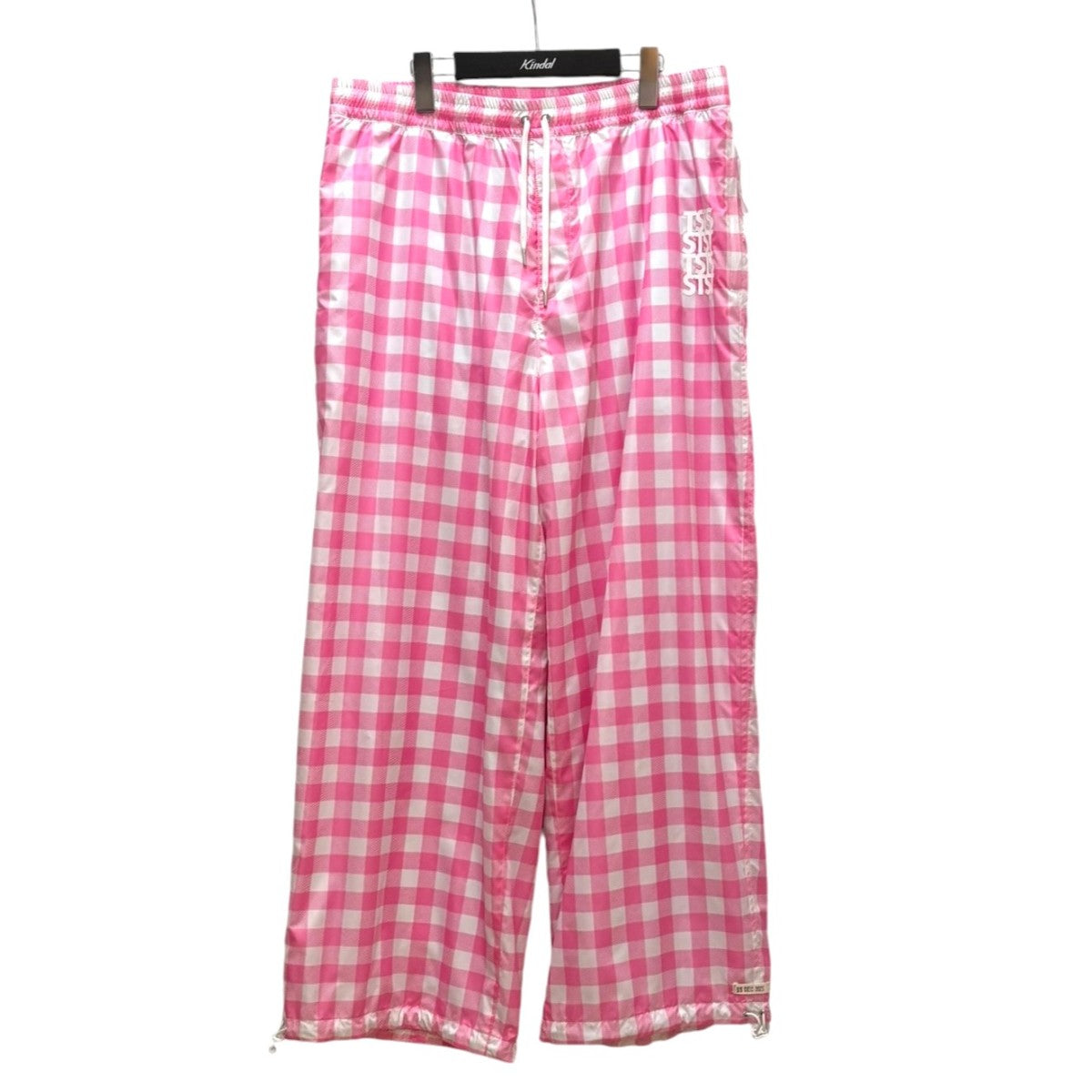 POLYESTER WIND PANTS 　チェックパンツ 26SMM0301