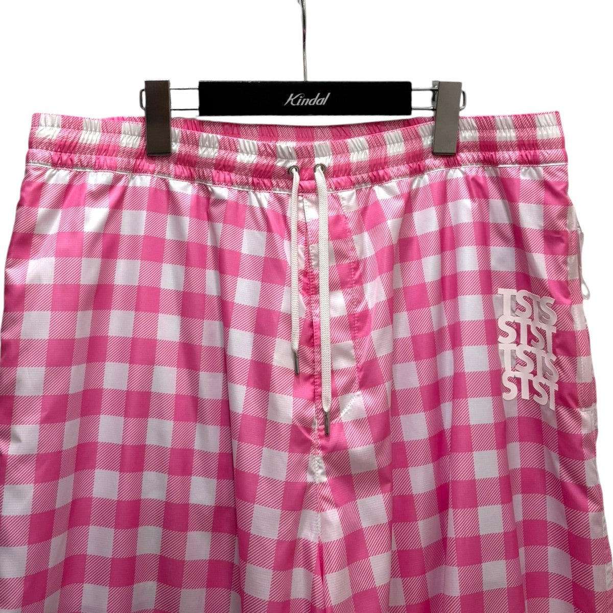 POLYESTER WIND PANTS 　チェックパンツ 26SMM0301
