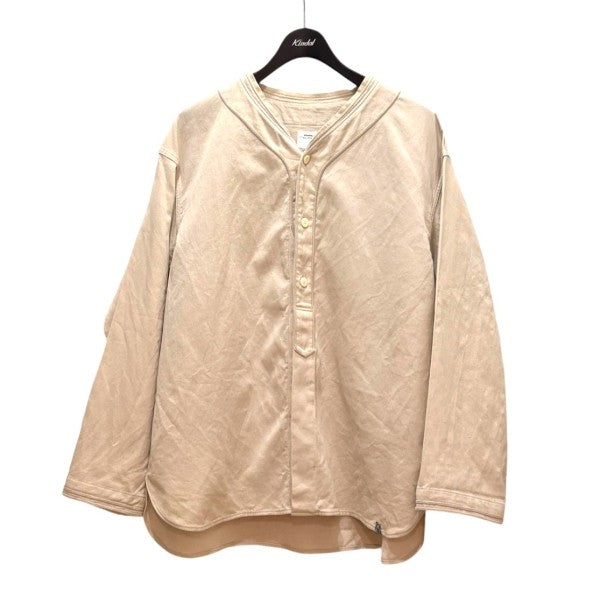 VISVIM DUGOUT SHIRT L S (W L PIQUE) 古着・中古-1枚目のアイテム画像