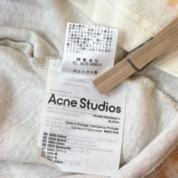 ACNE STUDIOS ムラプリントT 古着・中古-6枚目のアイテム画像
