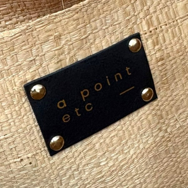 A POINT ETC RAPHIA クラッチ バッグ 古着・中古-6枚目のアイテム画像