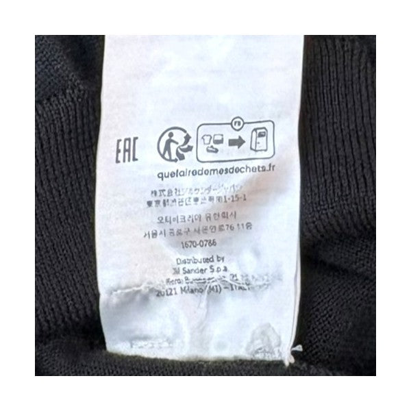 JIL SANDER Virgin Wool Pullover ＷネックニットJ22GP0213 J14717 古着・中古-8枚目のアイテム画像