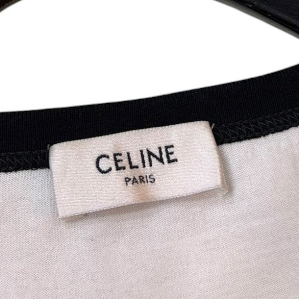 CELINE トリオンフロゴTシャツRX0AV671Q.01OB 古着・中古-4枚目のアイテム画像