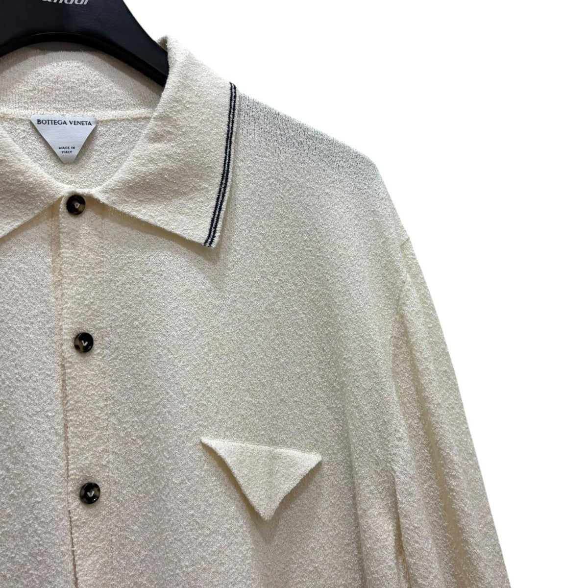 BOTTEGA VENETA パイルシャツ 831407 V5LQ0 古着・中古-4枚目のアイテム画像