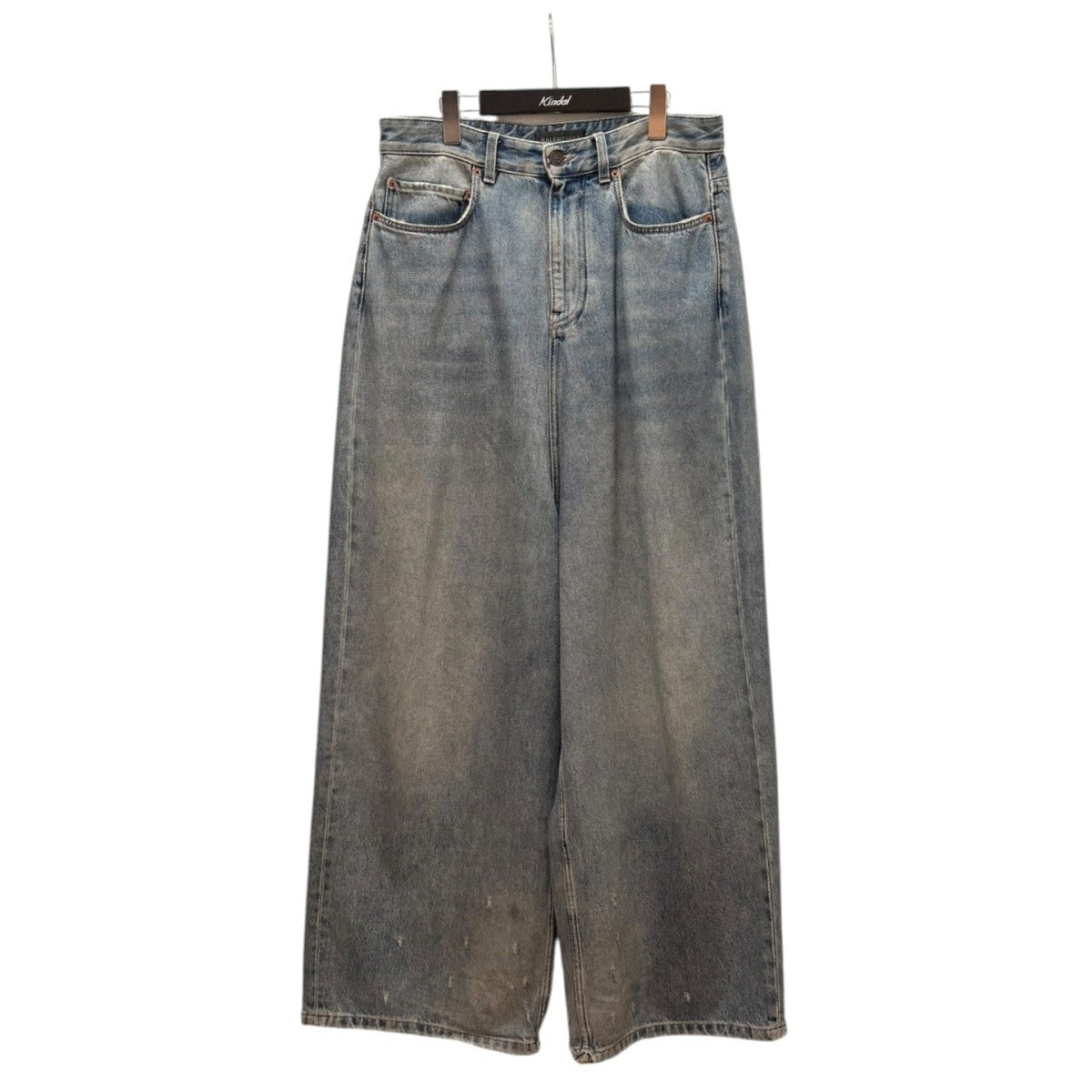 BALENCIAGA Low Crotch Jeans ワイドデニムパンツ PD47 706652 TJW95 2204 古着・中古-1枚目のアイテム画像