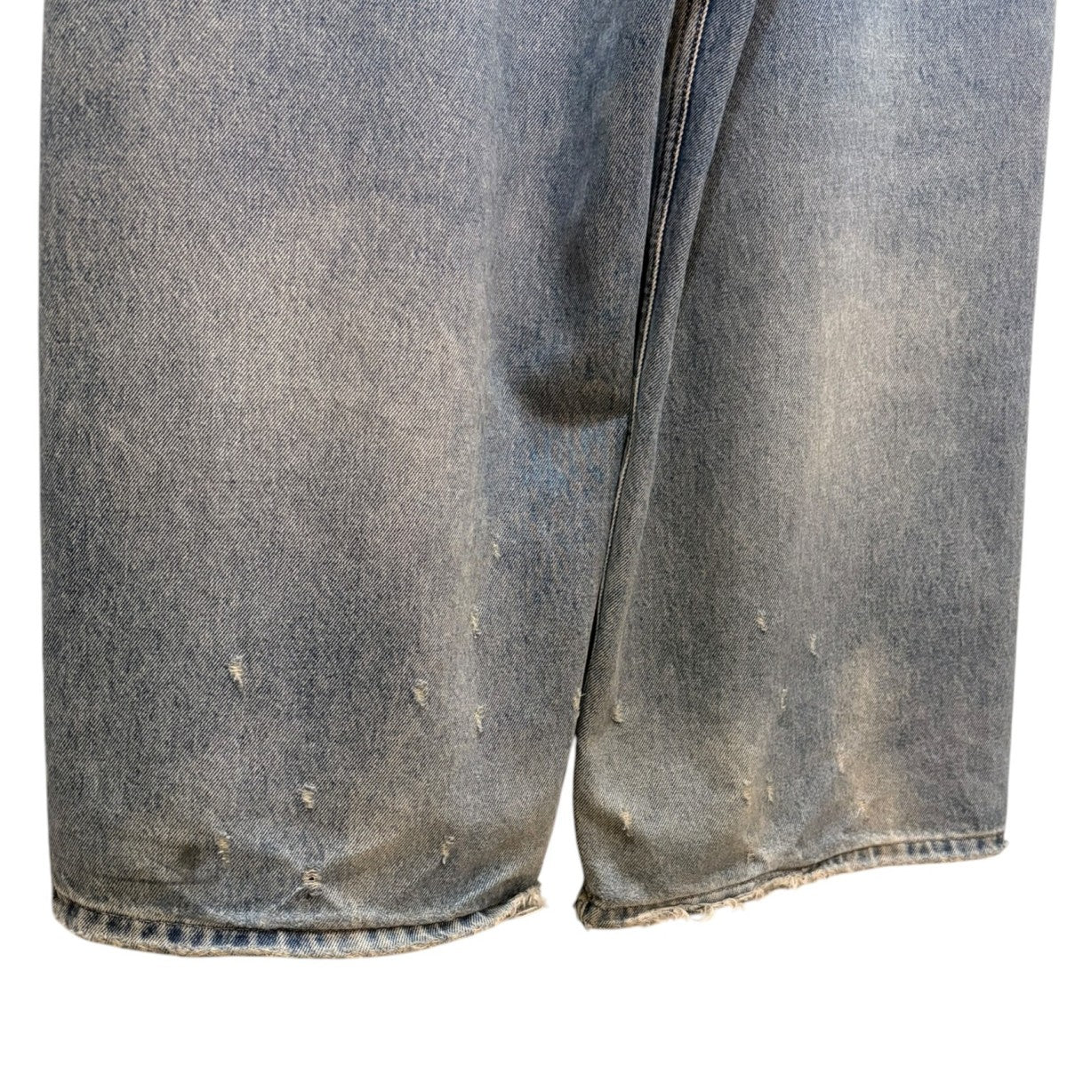 BALENCIAGA Low Crotch Jeans ワイドデニムパンツ PD47 706652 TJW95 2204 古着・中古-4枚目のアイテム画像