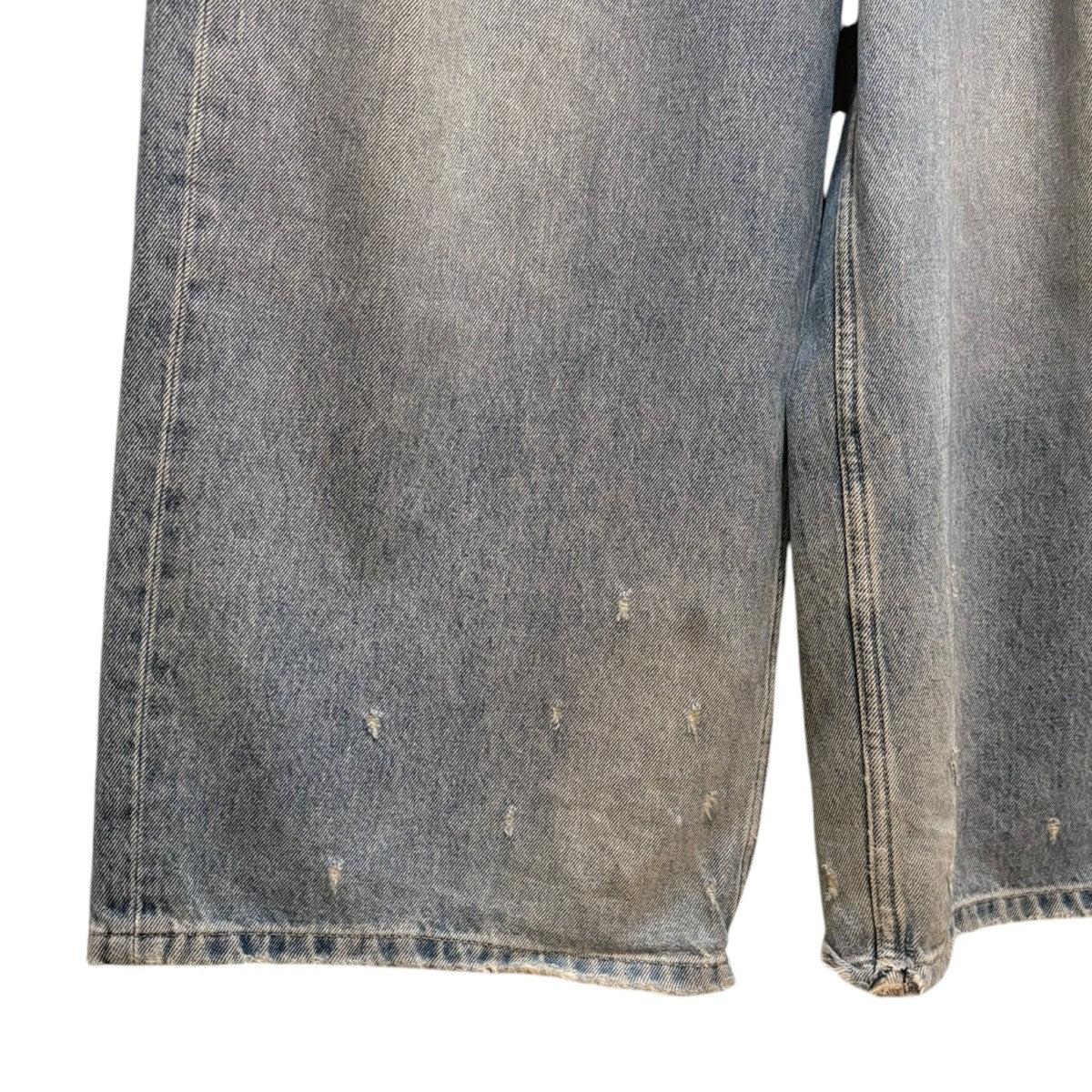 BALENCIAGA Low Crotch Jeans ワイドデニムパンツ PD47 706652 TJW95 2204 古着・中古-5枚目のアイテム画像