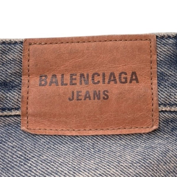 BALENCIAGA Low Crotch Jeans ワイドデニムパンツ PD47 706652 TJW95 2204 古着・中古-6枚目のアイテム画像