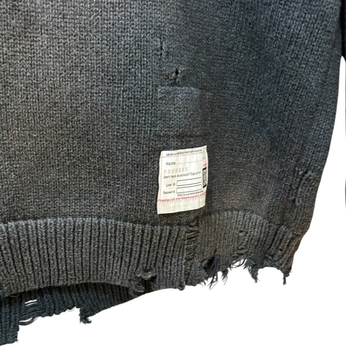 WHALE JACQUARD KNIT PULLOVERA15SW512