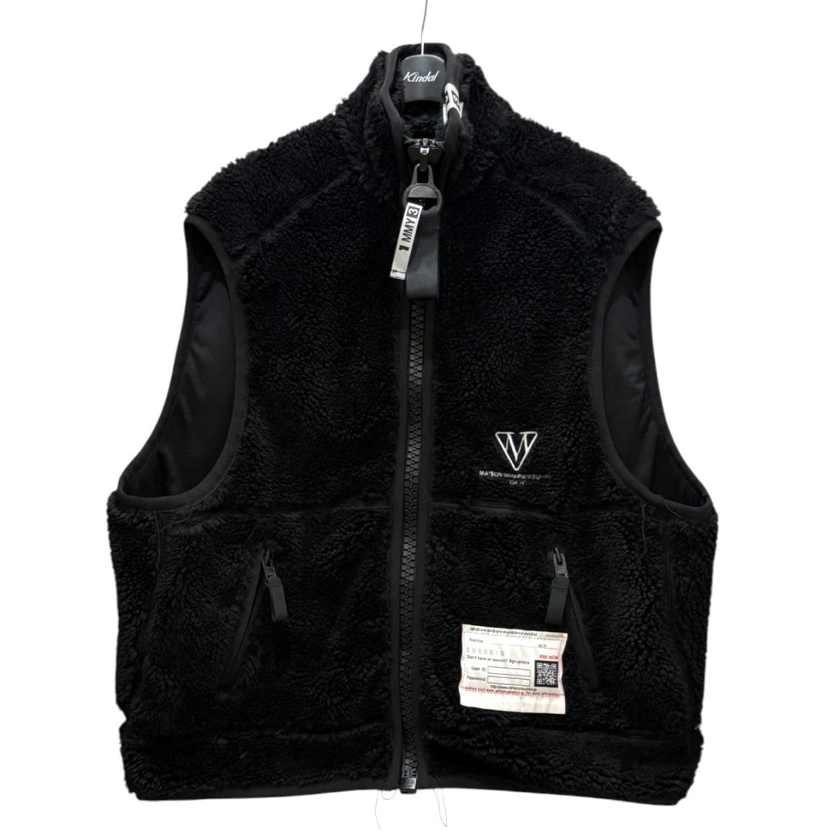 2025AW AMATEUR SEWN WIDE BACK BOA VEST A15VT602　ボアフリースベスト