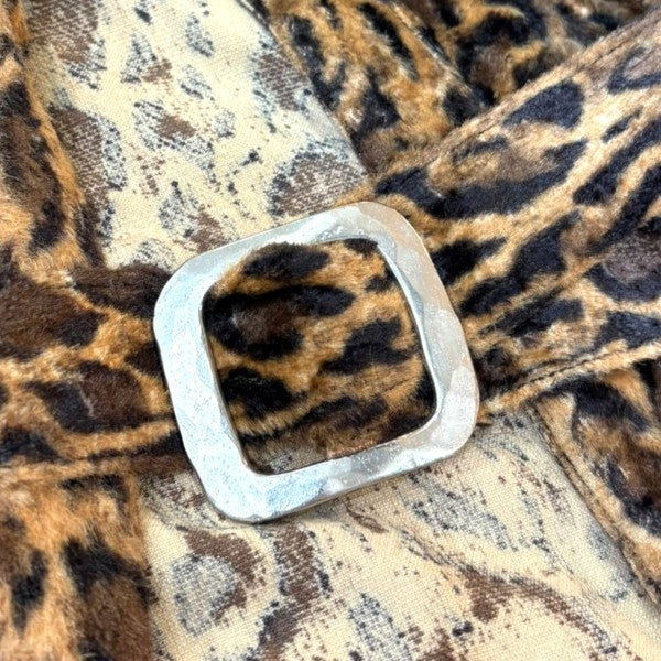 WesternGown Leopard FurShirtSS17-LS004