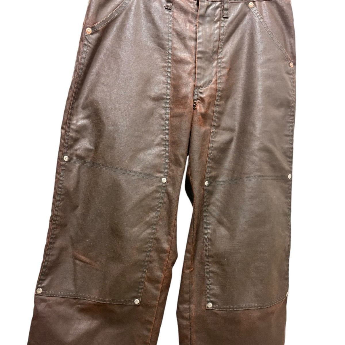 TANAKA×THE TOKYO 別注WORK JEAN TROUSERSST-48 ST-48 ダークブラウン