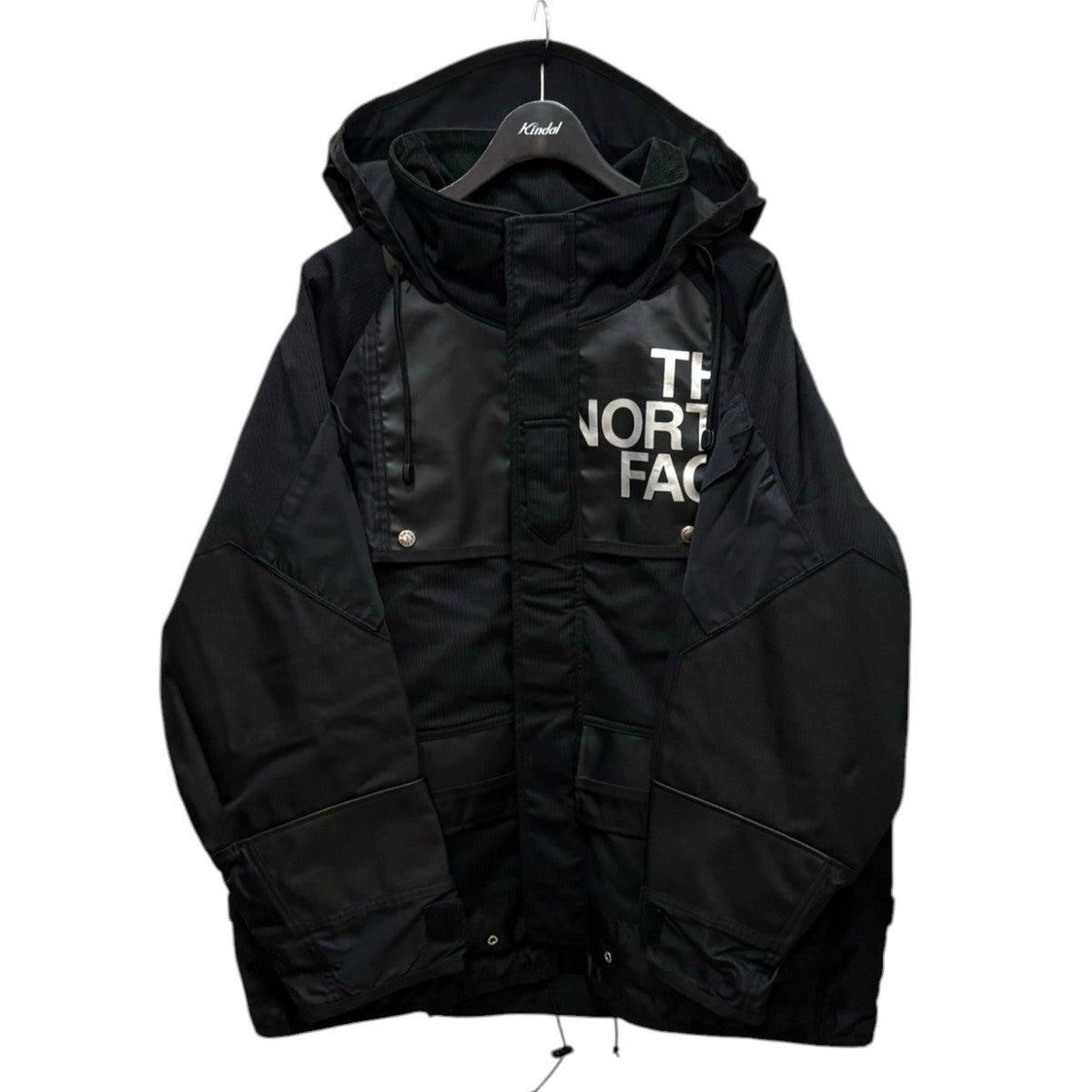 JUNYA WATANABE CDG×THE NORTH FACE 2017AW ダッフルバックリメイクジャケット THE NORTH FACE DAFFLE BAG WT-J108 古着・中古-1枚目のアイテム画像