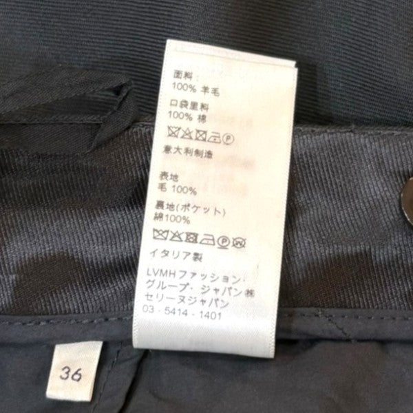 CELINE ツープリーツ クラシックパンツスラックス2P106673D 古着・中古-6枚目のアイテム画像