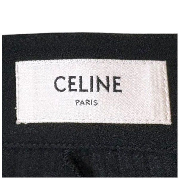 CELINE プリーツワイドパンツ2P005865C 古着・中古-4枚目のアイテム画像