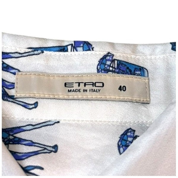 ETRO キリンシルクブラウス141-15358-4585 古着・中古-5枚目のアイテム画像