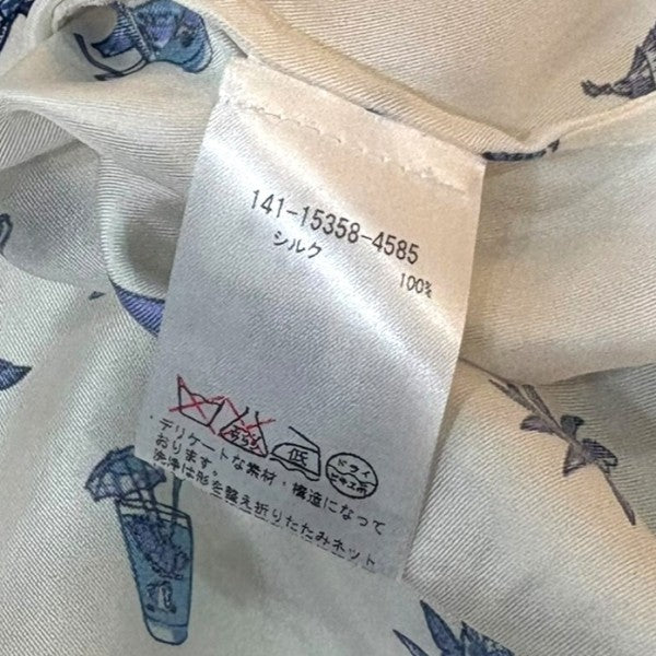 ETRO キリンシルクブラウス141-15358-4585 古着・中古-6枚目のアイテム画像