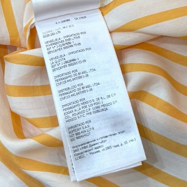 美品 サルヴァトーレ フェラガモ Salvatore Ferragamo シャツ ブラウス シルク トップス レディース 38(M相当) ホワイト 楽天市場】フェラガモ ブラウスの通販