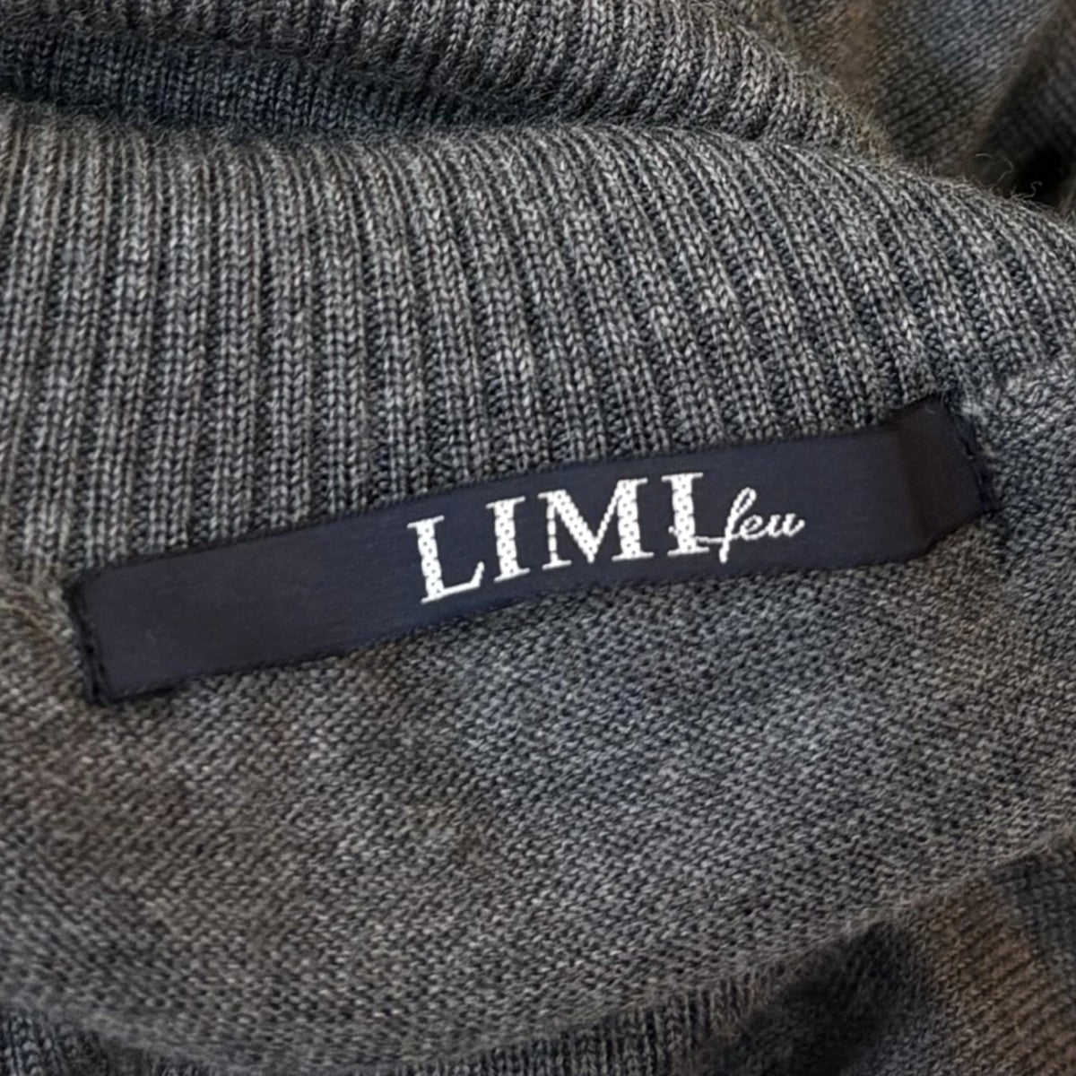 LIMI feu ボタンたくさんニットLX-K98-163 古着・中古-5枚目のアイテム画像