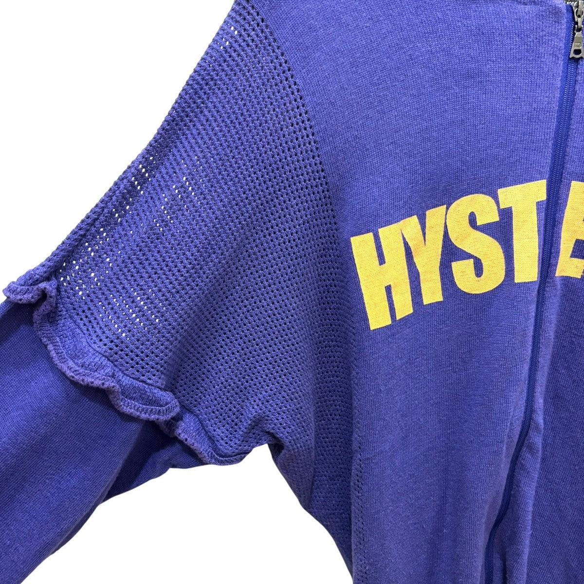 Hysteric Glamour CIRCLE GIRL部分メッシュ コットンリネンパーカ 01192ND01 古着・中古-3枚目のアイテム画像