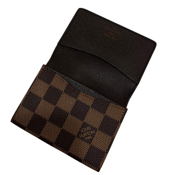 LOUIS VUITTON カードケースダミエ名刺入れN62920 ｱﾝｳﾞｪﾛｯﾌﾟ･ｶﾙﾄ･ﾄﾞｩ･ｳﾞｨｼﾞｯﾄ 古着・中古-4枚目のアイテム画像