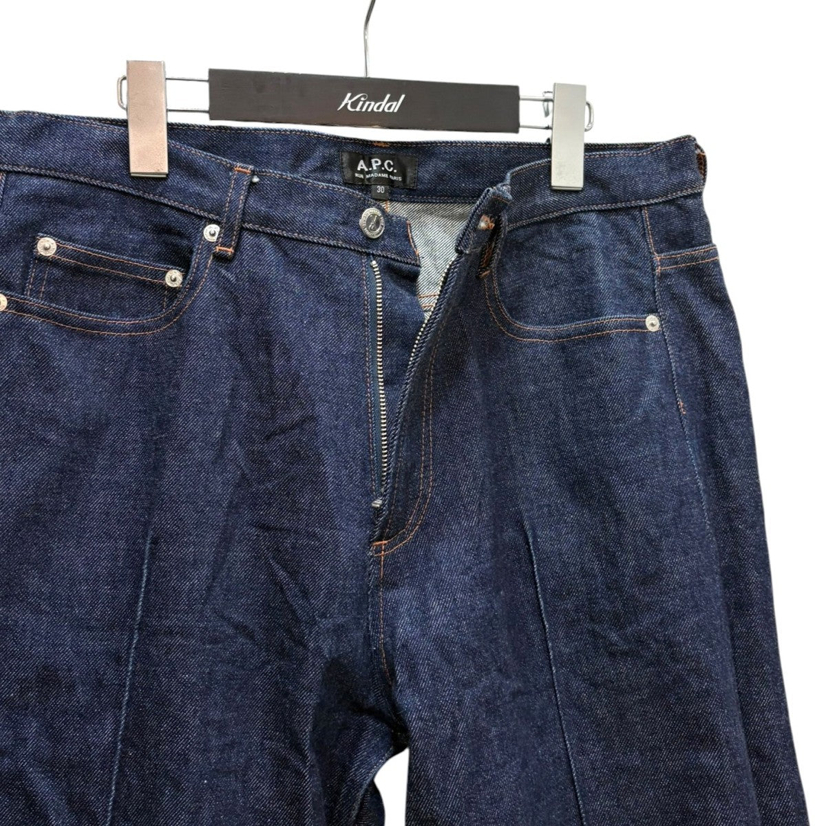 A．P．C． センターシーム デニムパンツ 25202-1-60151 古着・中古-3枚目のアイテム画像