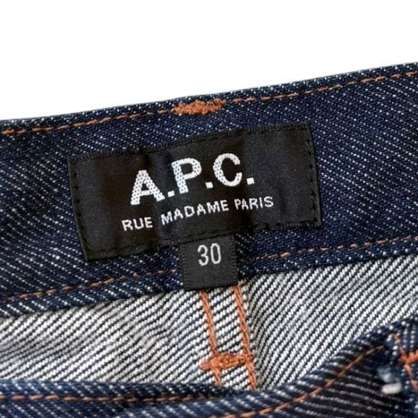 A．P．C． センターシーム デニムパンツ 25202-1-60151 古着・中古-4枚目のアイテム画像