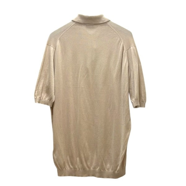 JOHN SMEDLEY コットンニットポロ ポロシャツ 古着・中古-2枚目のアイテム画像