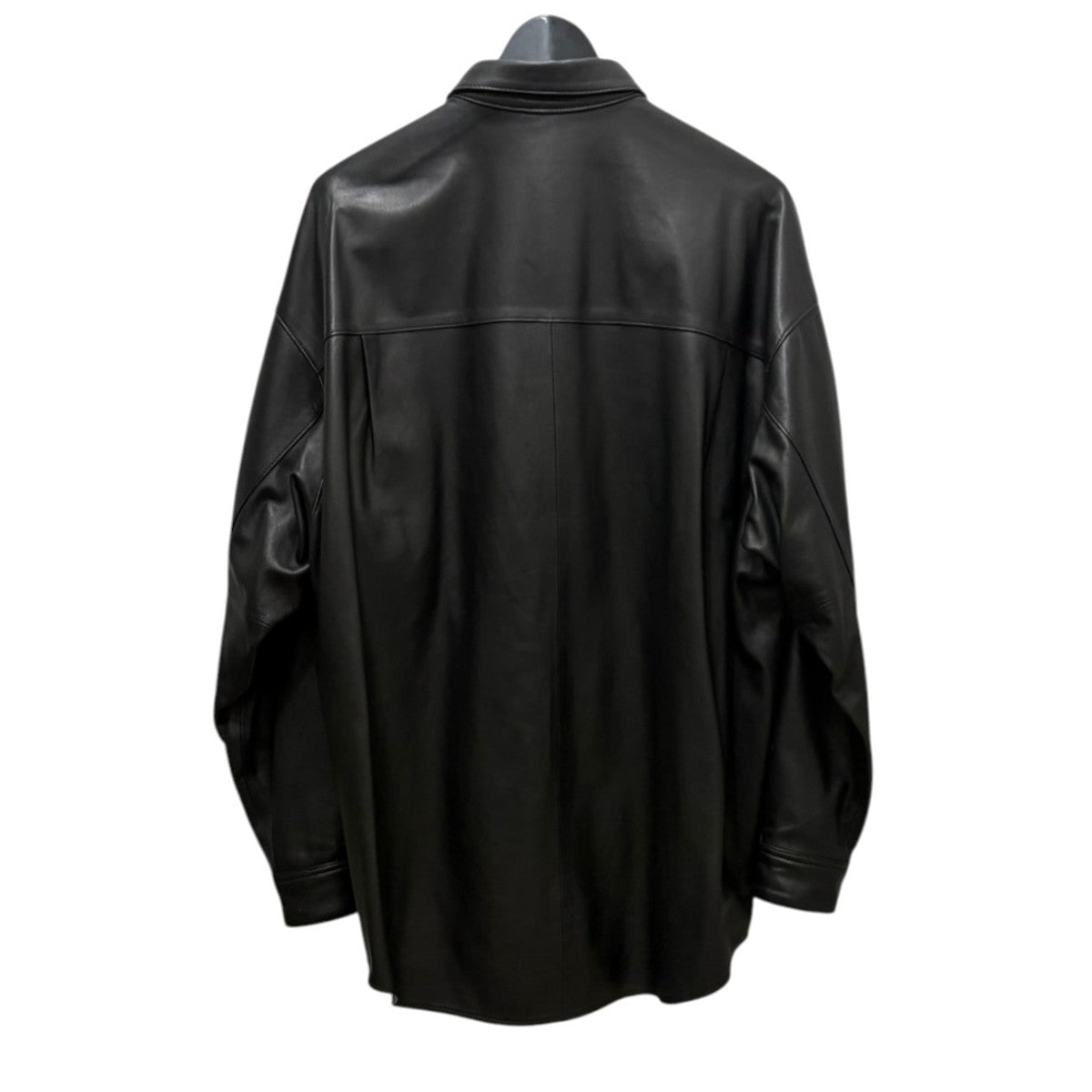 Sheep Leather Oversized ShirtGM213-50062