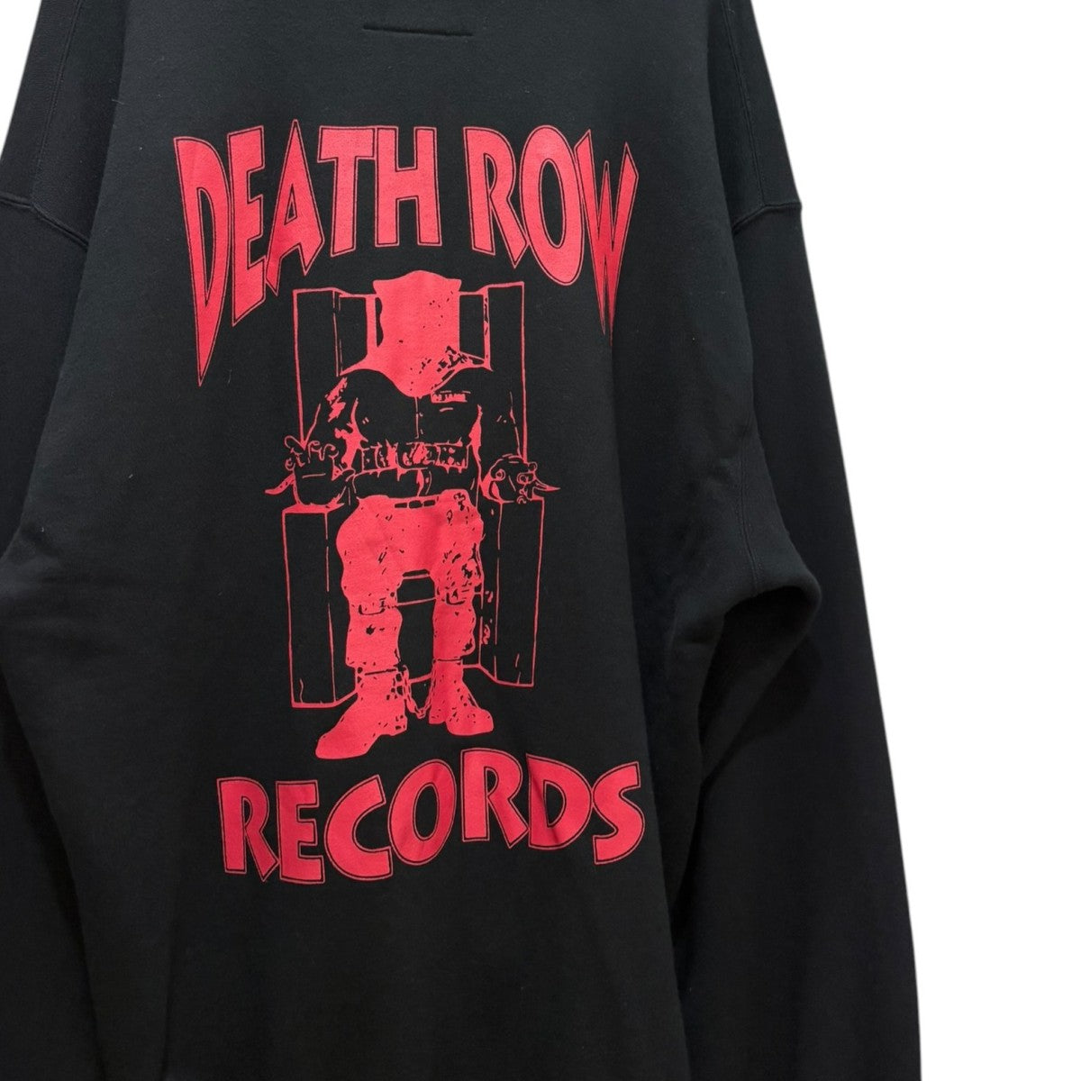 WACKO MARIA DEATH ROW RECORDS WASHED MIDDLE WEIGHT FULL ZIP HOODED SWEATDEATHROW-WM-SS01 古着・中古-4枚目のアイテム画像