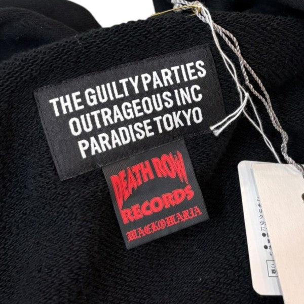 WACKO MARIA DEATH ROW RECORDS WASHED MIDDLE WEIGHT FULL ZIP HOODED SWEATDEATHROW-WM-SS01 古着・中古-6枚目のアイテム画像