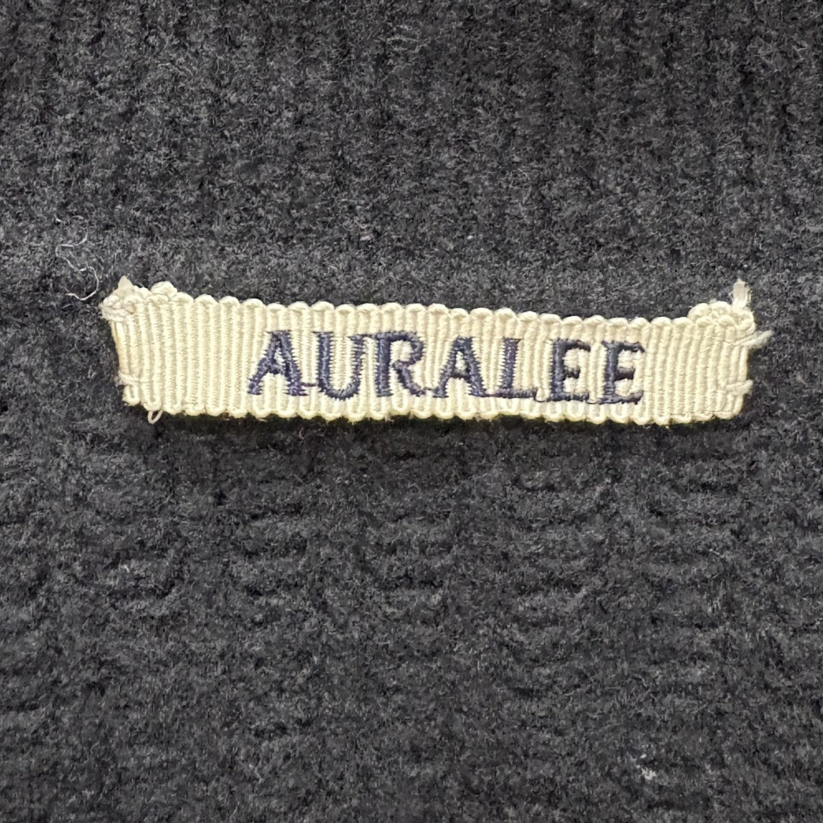 BRUSHED COTTON WOOL RIB KNIT SKIPPER POLOA23SP02HA