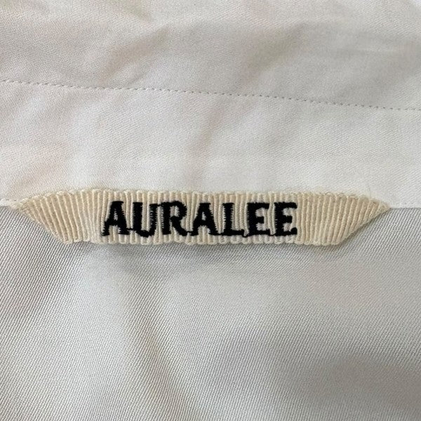 AURALEE WASHED FINX TWILL BIG SHIRTSA22AS02TN 古着・中古-3枚目のアイテム画像