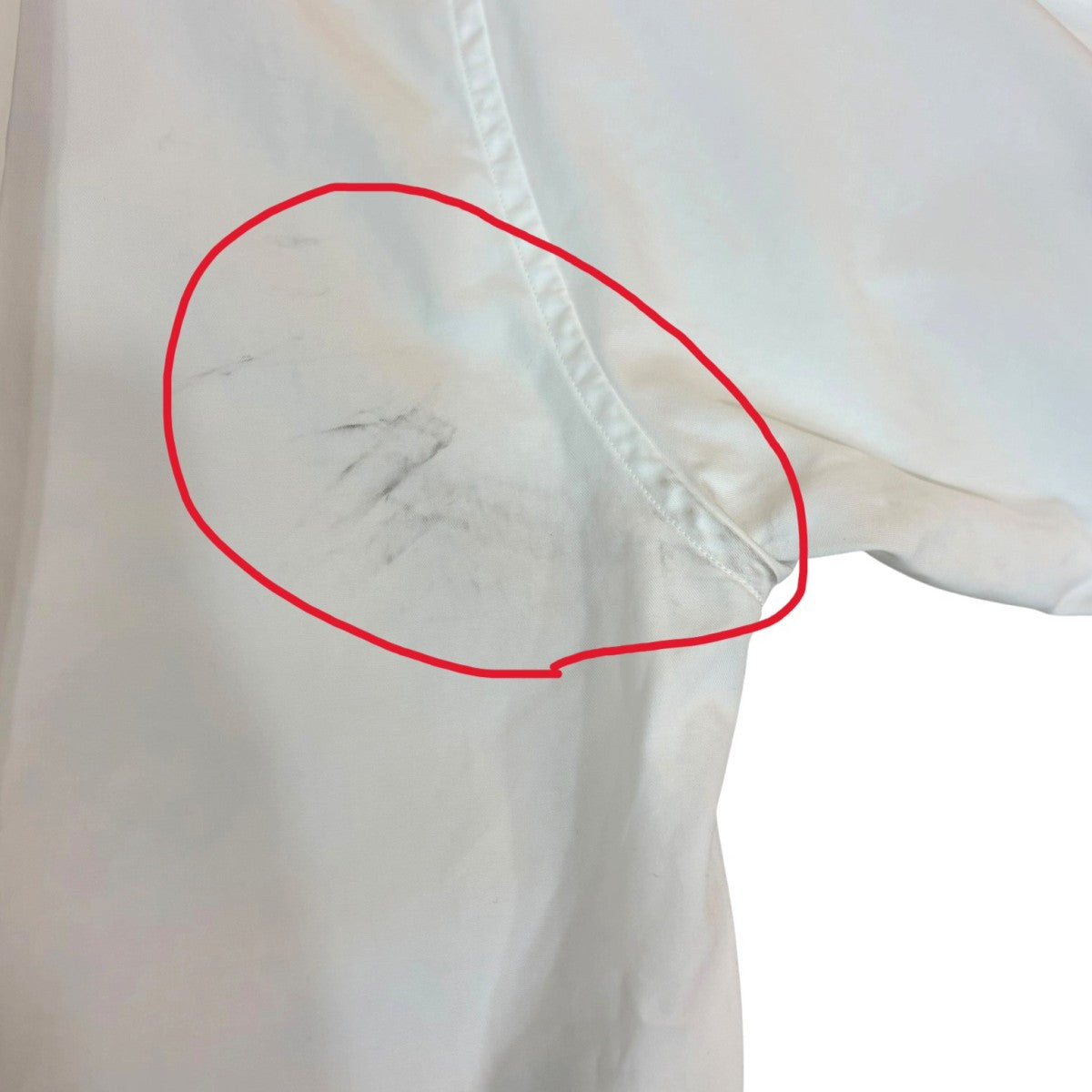 AURALEE WASHED FINX TWILL BIG SHIRTSA22AS02TN 古着・中古-7枚目のアイテム画像