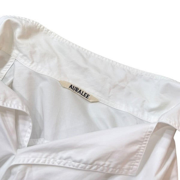 AURALEE(オーラリー) WASHED FINX TWILL P O SHIRTS プルオーバー