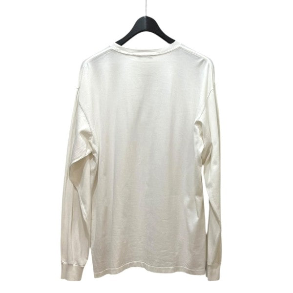 AURALEE LUSTER PLAITING L S TEE ロングスリーブＴ A9AP01GT 古着・中古-2枚目のアイテム画像