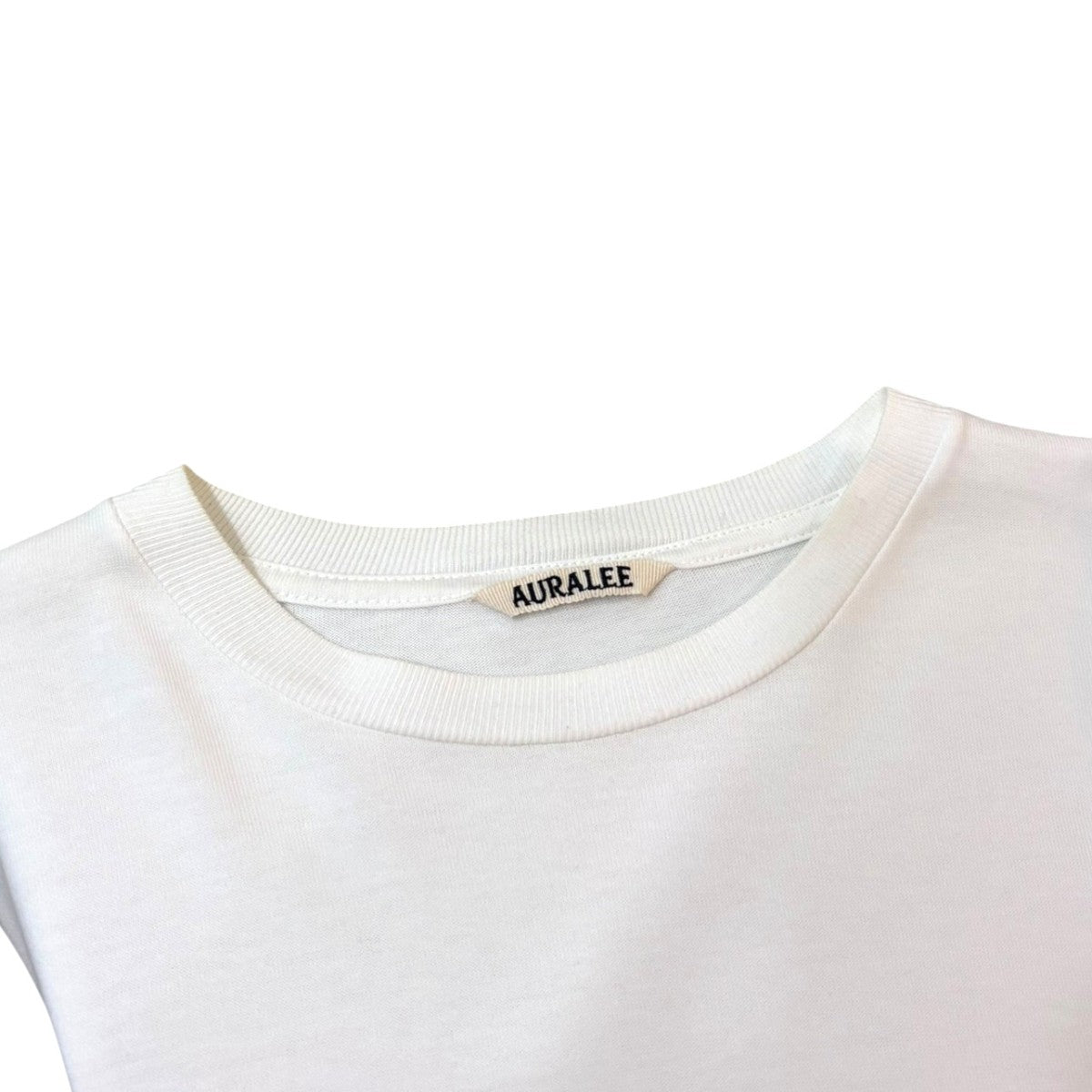 AURALEE LUSTER PLAITING L S TEE ロングスリーブＴ A9AP01GT 古着・中古-3枚目のアイテム画像