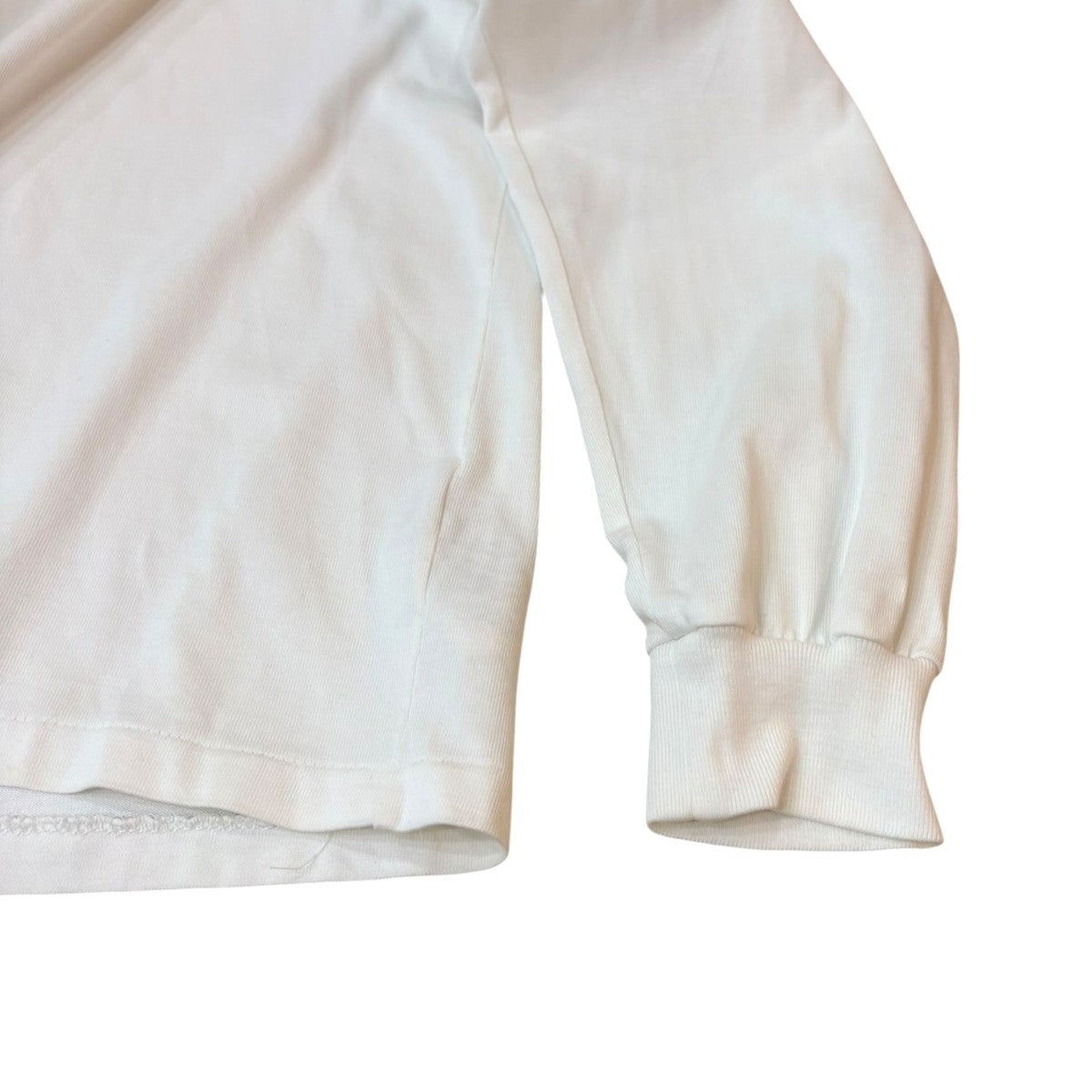 AURALEE LUSTER PLAITING L S TEE ロングスリーブＴ A9AP01GT 古着・中古-4枚目のアイテム画像
