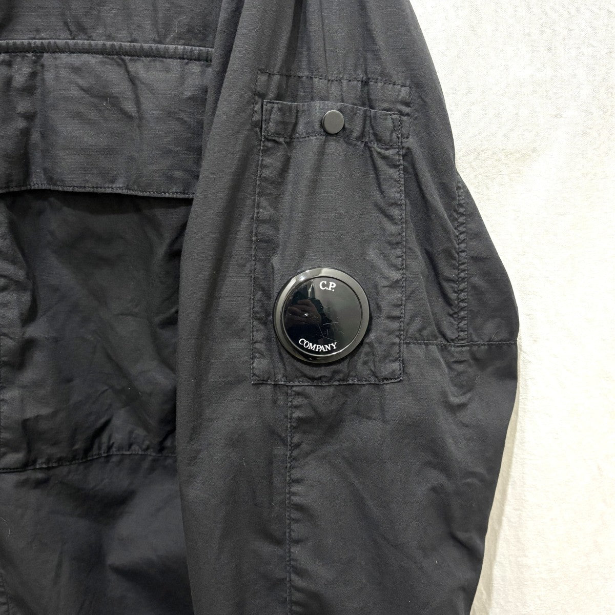 C．P COMPANY レンズディテールシャツジャケット18CMOS237A 005691G 2501132 古着・中古-4枚目のアイテム画像