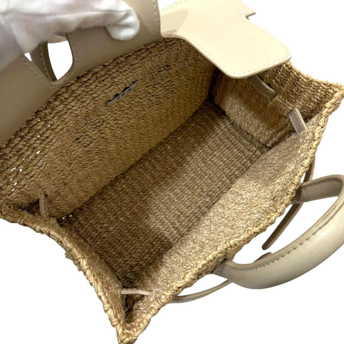 SEA(シー) SEA BASKET BAG バスケットバッグ SMALL ベージュ｜【公式