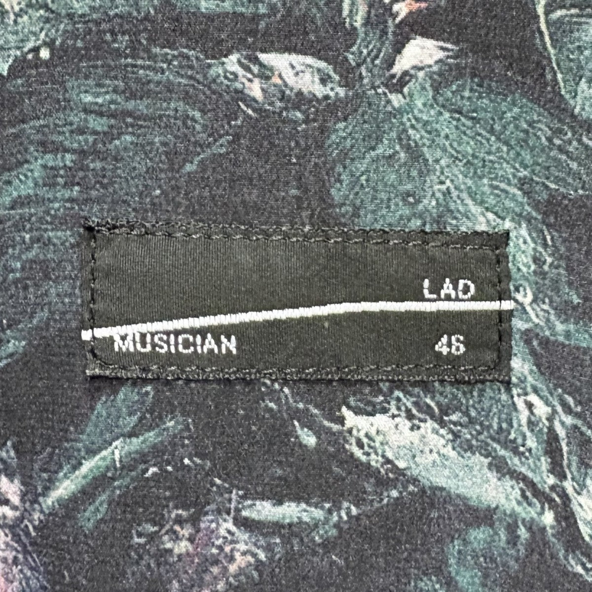LAD MUSICIAN オープンカラーフラワー柄シャツ OPEN COLLAR FLOWER SHIRT 2323-111 古着・中古-4枚目のアイテム画像