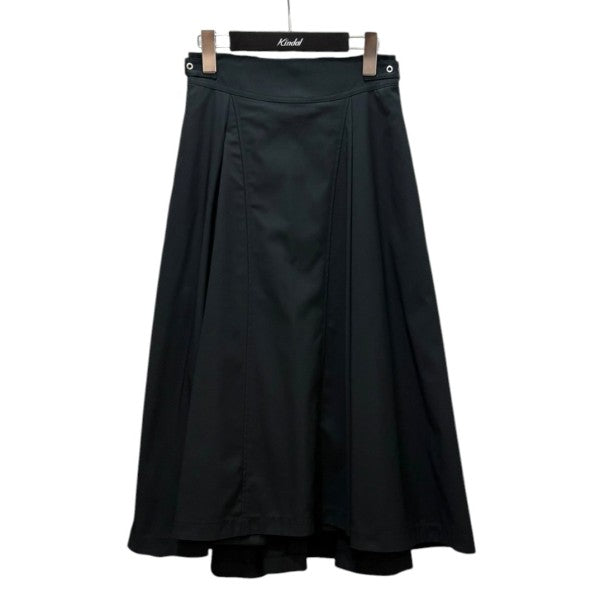 Box-Pleat A-Line Midi Skirt バイカースカートE211-3148CNS