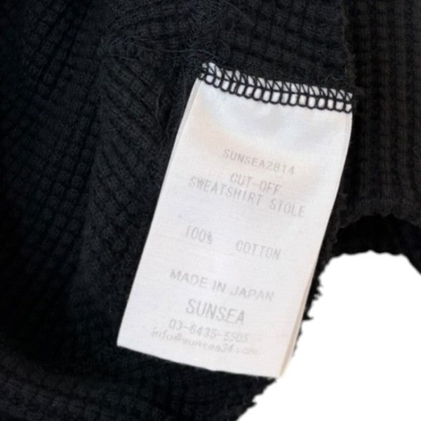 SUNSEA Cut-off SWEATSHIRT STOLE2814 古着・中古-6枚目のアイテム画像