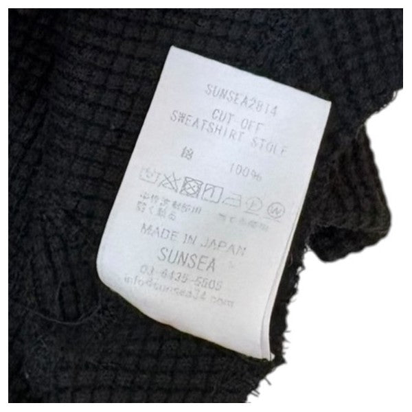 SUNSEA Cut-off SWEATSHIRT STOLE2814 古着・中古-7枚目のアイテム画像