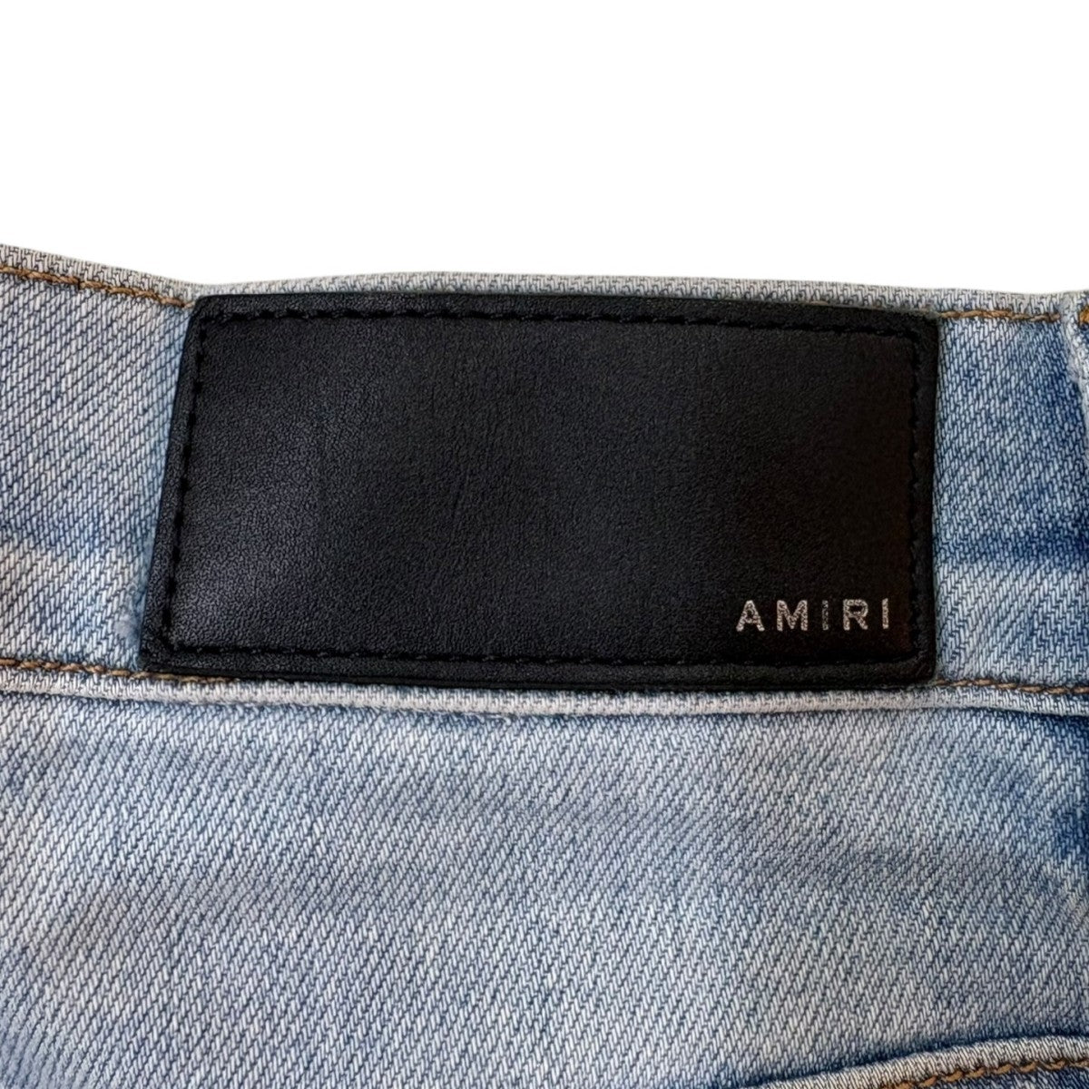 AMIRI(アミリ) バンダナパッチクラッシュデニム ブルー サイズ 30