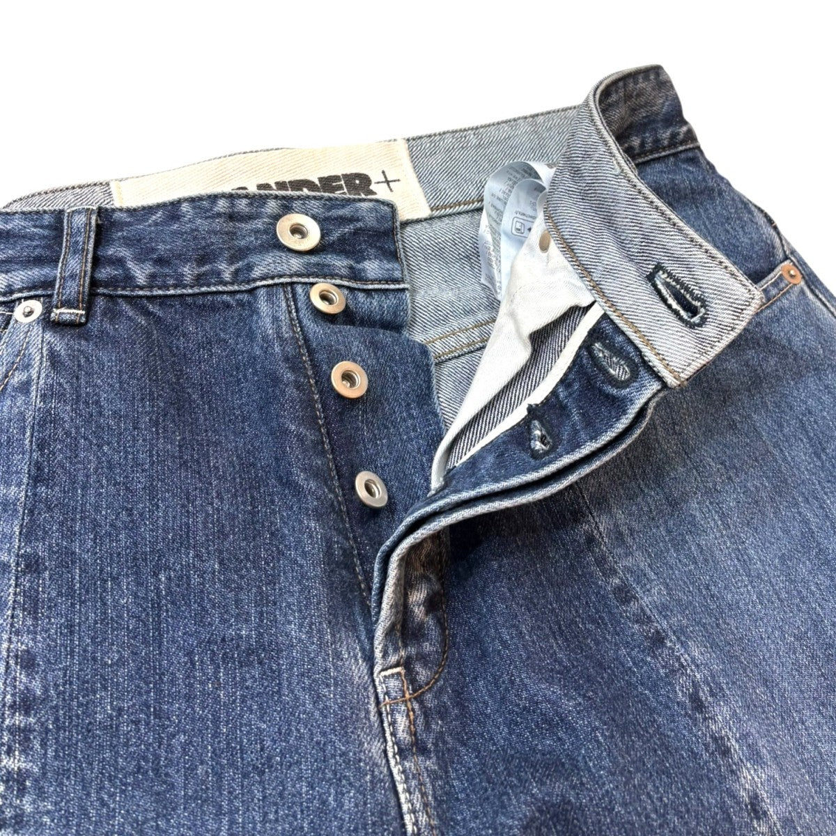 パッチワークデニム TROUSER 75デニムパンツJ47KA0185 J45237
